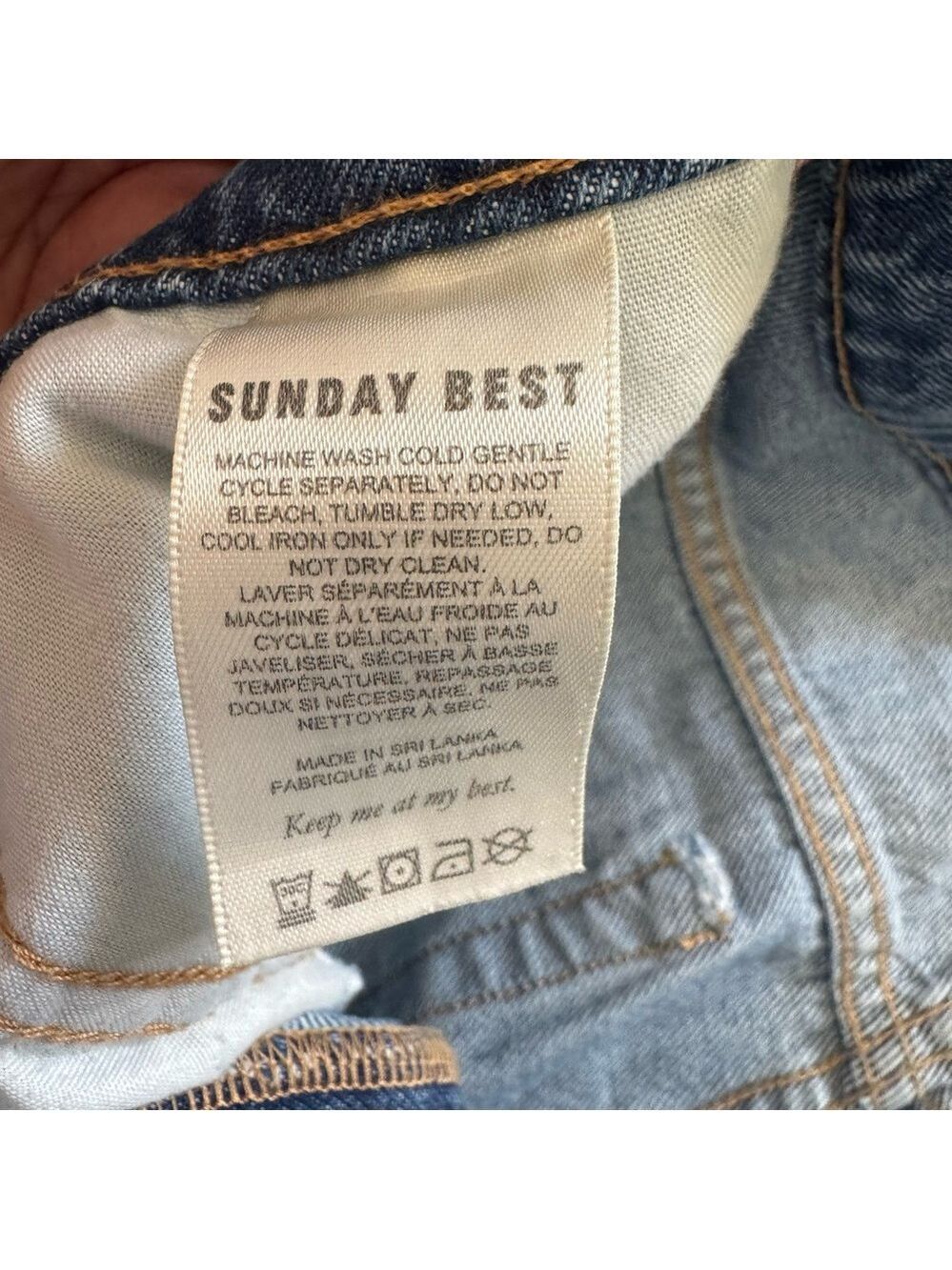 Aritzia Sunday Best Jeans Cropped Ankle Size 29 - Picture 4 of 10